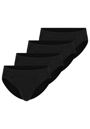 4ER PACK - Slip - schwarz