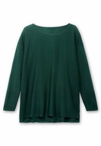 Sheego Strickpullover - evergreen