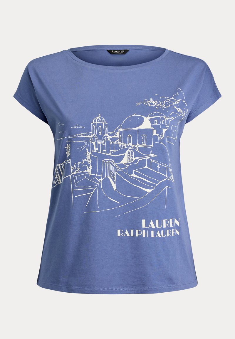 Lauren Ralph Lauren Woman T-shirt print blauw