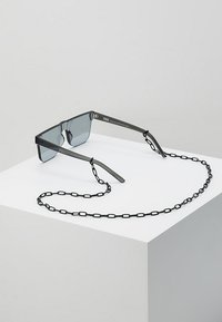 Urban Classics CHAIN SUNGLASSES - Occhiali da sole - black transparent