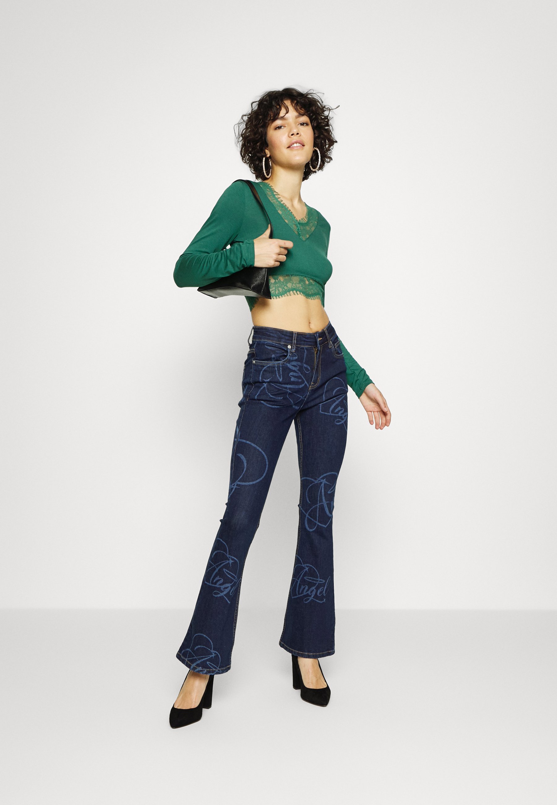 NEW girl ORDER LOW RISE - Bootcut jeans 
