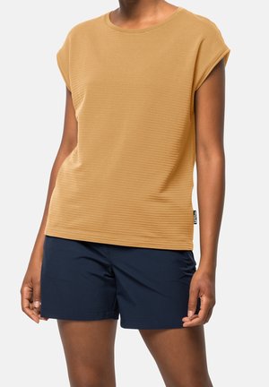 Jack Wolfskin, T-shirt de sport - dark yellow