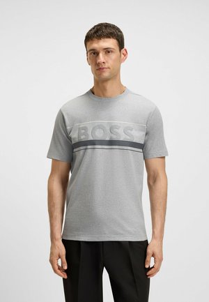 ICONIC ZONE - T-shirt con stampa - silver two