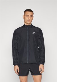 ASICS - CORE JACKET - Vējjaka - performance black Miniatūras attēls 1