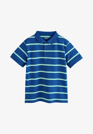 Next, REGULAR FIT - SHORT SLEEVE JERSEY POLO SHIRT . - Polo - blue green