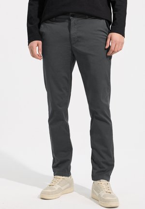 MIT STRETCHBUND - Chino - grau