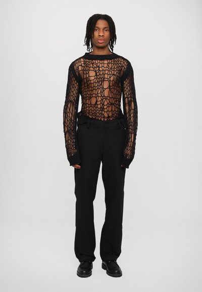 MM6 Maison Margiela CREW NECK UNISEX - Pulóver - black