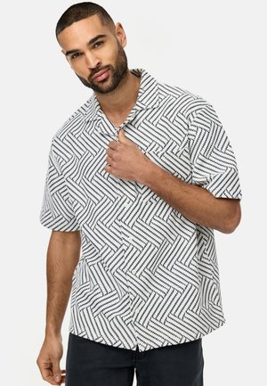 INDICODE JEANS KURZARM INPROVO - Majica - charcoal mix
