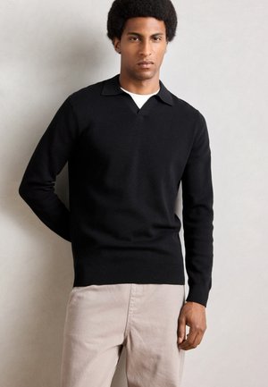 MOPANE MAN - Strickpullover - black