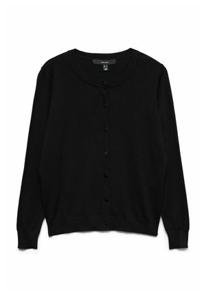 Vero Moda, CARDIGAN VMSILJE KNIT CARDIGAN - Chaqueta de punto - black