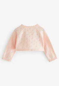 Next POINTELLE SHRUG REGULAR FIT - Adīta jaka - pink