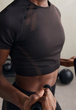 T-shirt basique - dark brown