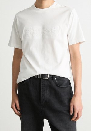 T-shirt print - white