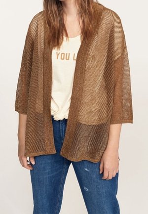 Vest - gold-coloured