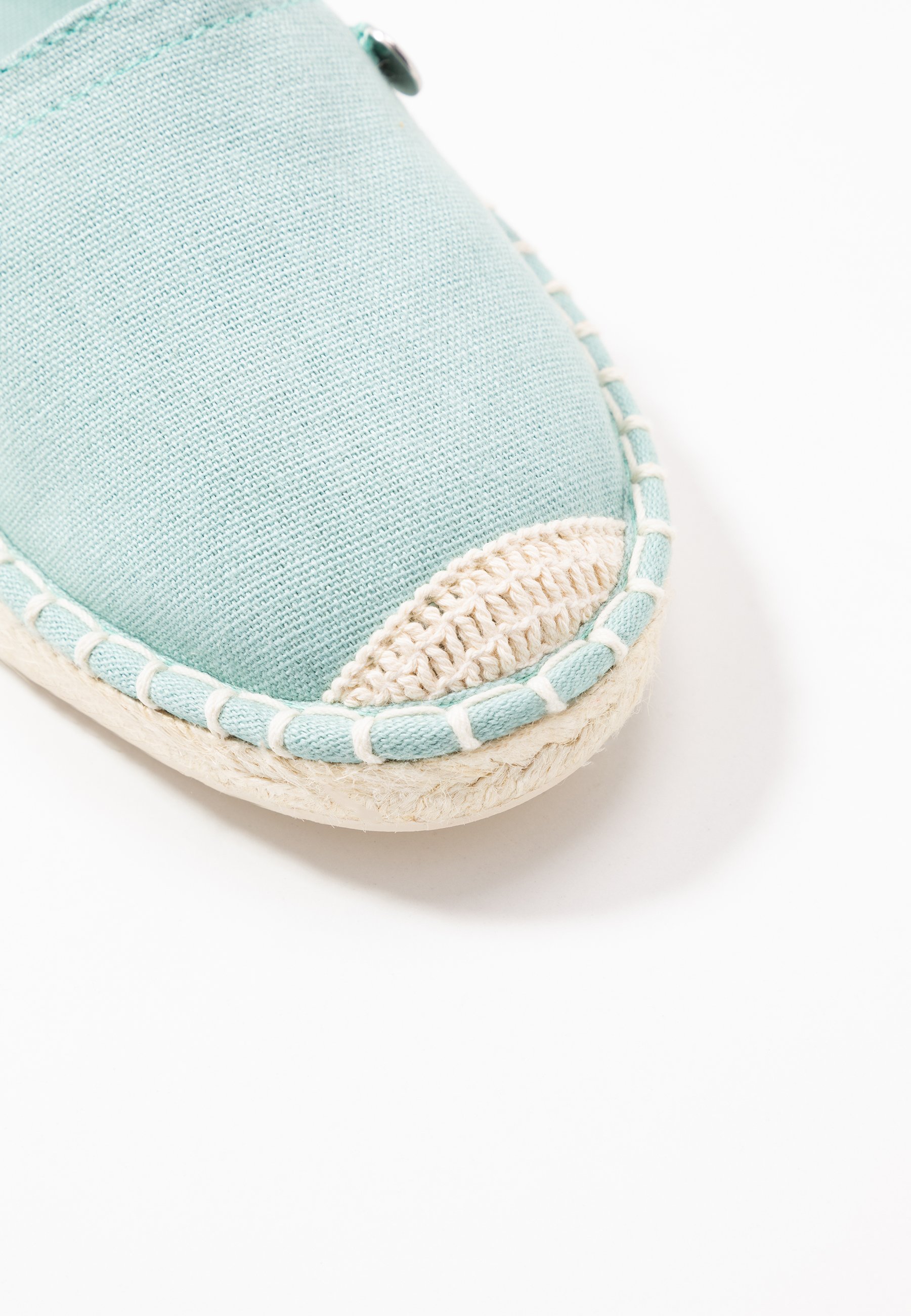 INES BASIC Espadrillos light aqua green INES BASIC Espadrillos light aqua green