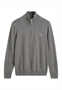 Unselected, dark grey melange