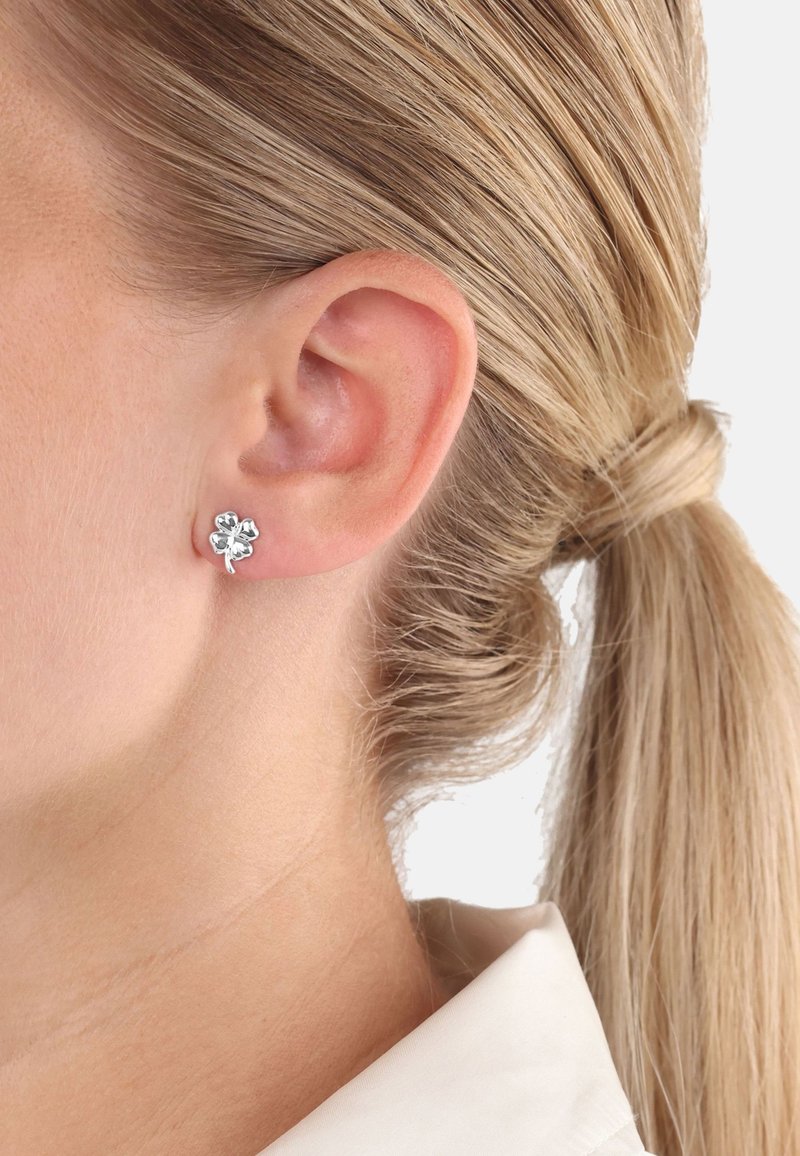 amor CLOVERLEAF - Örhänge - silberfarben