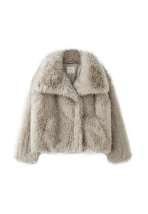 Stradivarius, BASIC HIGH NECK JACKET - Veste d'hiver - stone