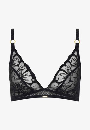 Triangle bra - black