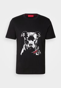 DUBROX - Triko s potiskem - black