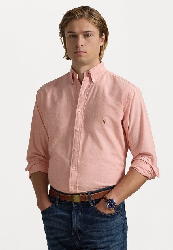 THE ICONIC OXFORD SHIRT - Shirt - kona orange