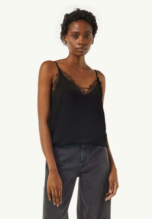 comma VERSTELLBAREN - Top - schwarz