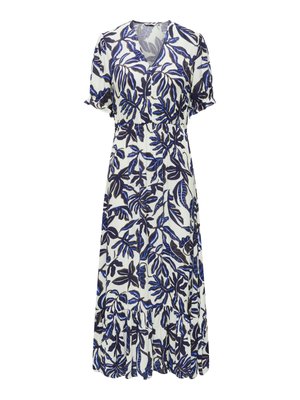 ONLY, ONLCHIANTI S/S LONG DRESS WVN NOOS - Maxi dress - egret