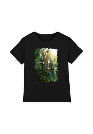 Cotton Soul, THE LORD OF THE RINGS LEGOLAS - Print T-shirt - black