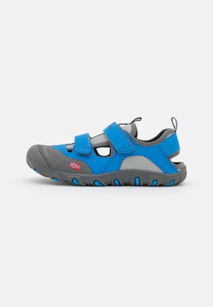 KIDS LILLESAND UNISEX - Walking sandals - medium blue