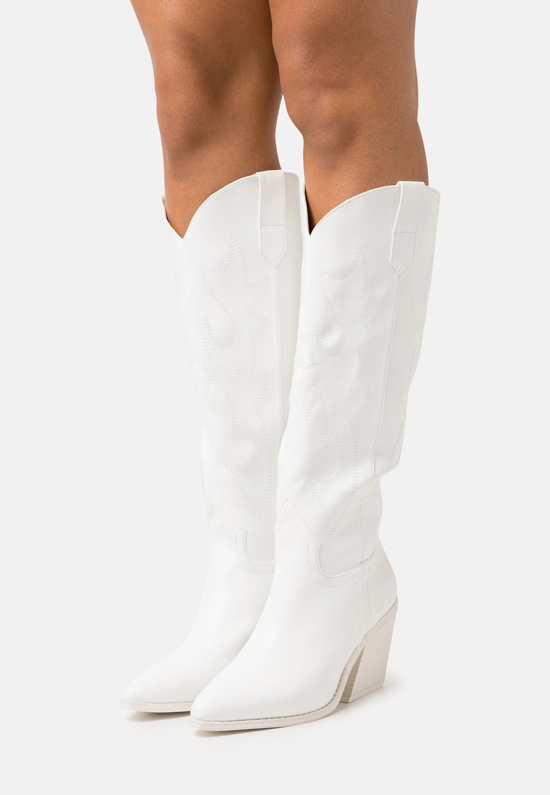 Madden Girl ARIZONA Cowboy/Biker boots white paris/white Zalando.de