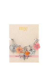 My Jewellery WITH CLOVER AND FLOWERS - Armband - silver-coloured