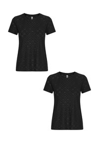 JDY 2ER-SET KURZARM RUNDHALS - Basic T-shirt - schwarz