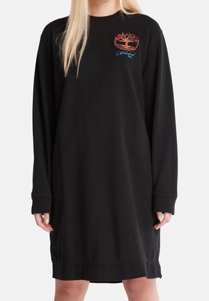 Gebreide jurk - black