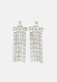 LETSPARTY - Earrings - silver-coloured/clear