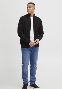 Solid SDDenley - Sudadera con cremallera - true black