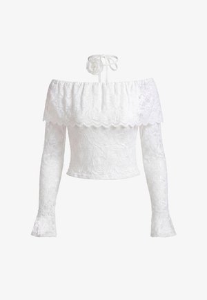 faina, Blouse - white