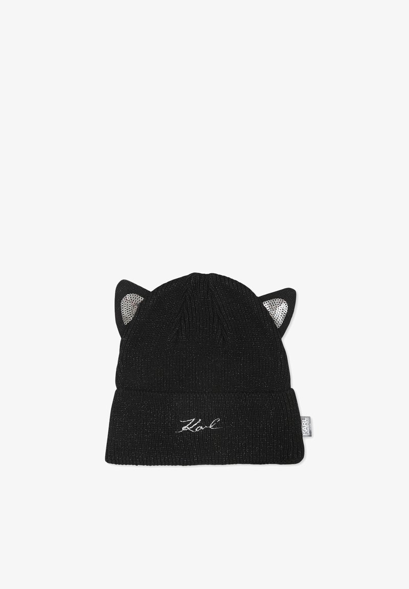 KARL LAGERFELD KIDS Bonnet - black