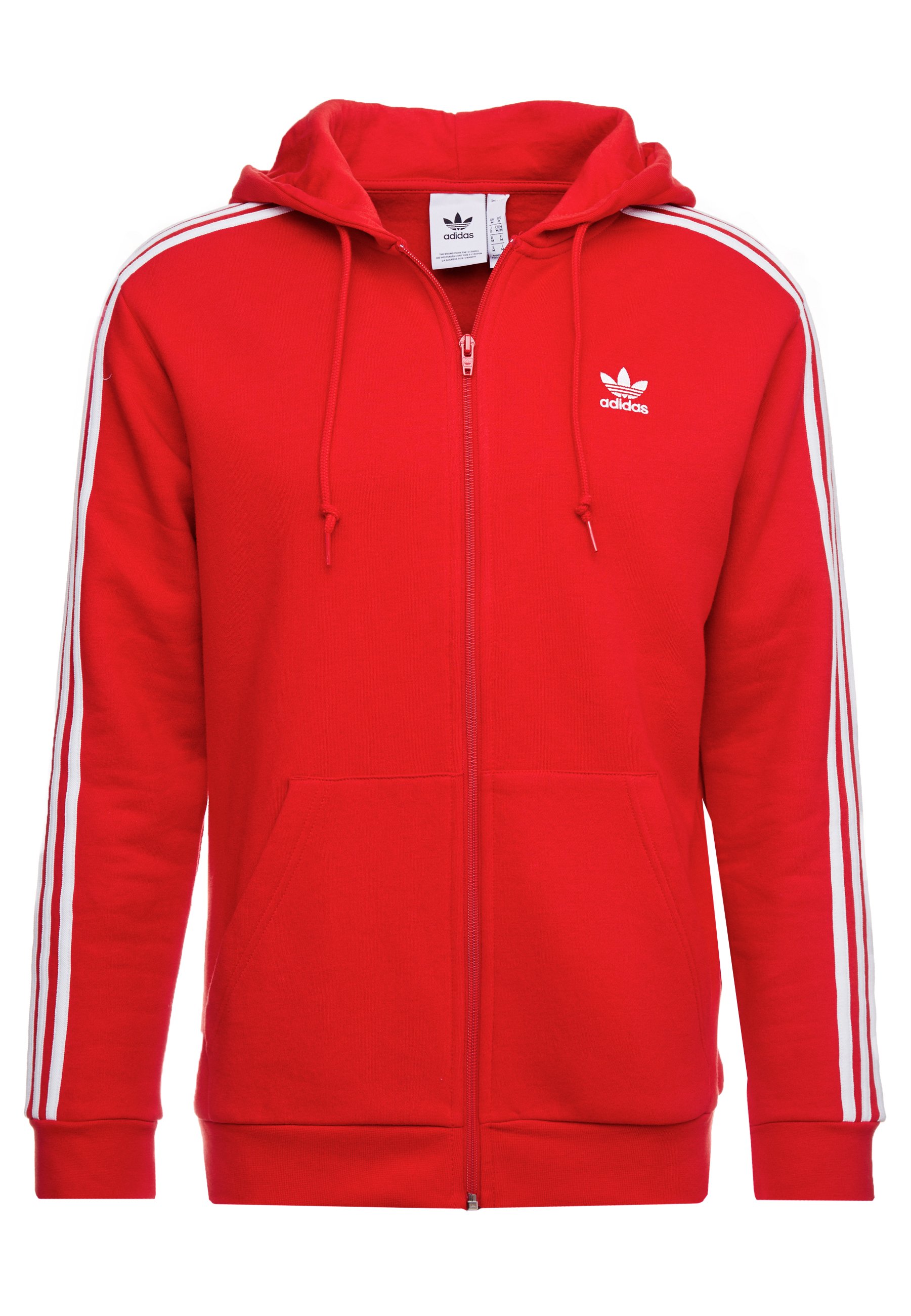 adidas Originals 3 STRIPES Sweatjacke scarlet Zalando.at Sweatjacken und Sweatshirts adidas Originals 3 Stripes FZ