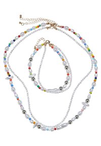 Urban Classics VARIOUS PEARL LAYERING AND A - Ogrlica - multicolor