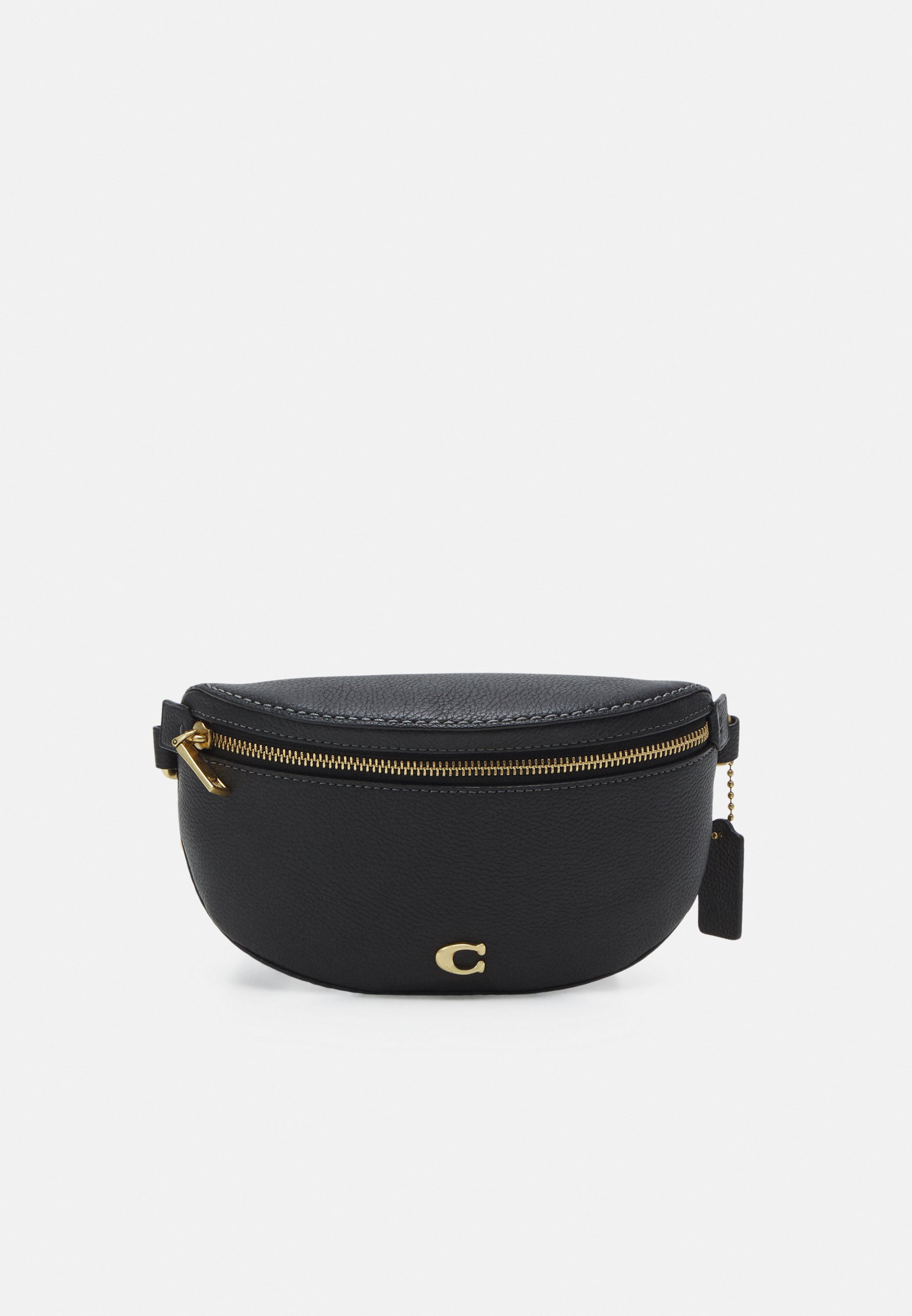 Word gek Geld rubber legaal Coach POLISHED PEBBLE BETHANY BELT - Heuptas - black/zwart - Zalando.be