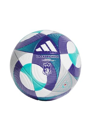 QUEENS LEAGUE LOS ANGELES CAPRICHOSA PRO - Balón de fútbol - white   pantone   silver metallic