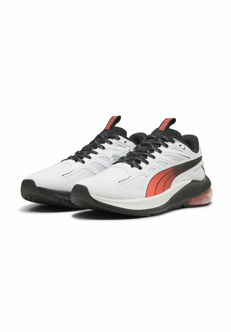 Puma White and Black Athletic Shoes with Orange Accents Mirage Sport Tech Sneakers Big Kids | PUMA main image 4