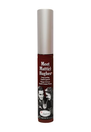 the Balm MEET MATT(E) HUGHES LIQUID LIPSTICK czerwony
