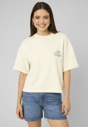 BZB, T-shirt imprimé - ecru