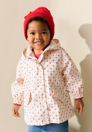 Next, REGULAR FIT-PRINTED RAIN - Veekindel jope - ecru floral