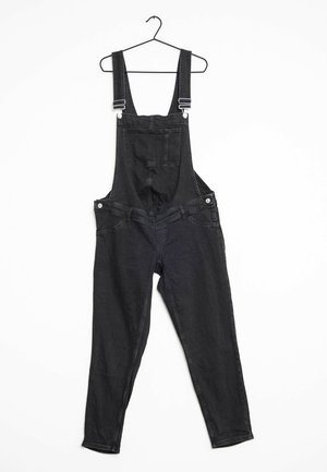 Mango Overall /Buksedragter - black