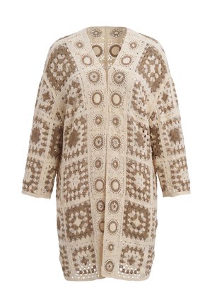 IZIA, IZIA KIMONO - Cardigan - beige