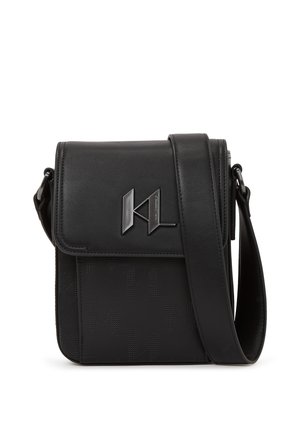 PLAK PERFORATED - Ülerinna-kott - black