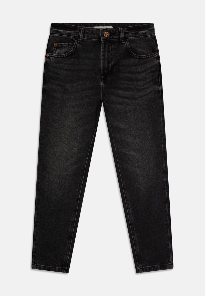 Marks & Spencer MOM Jeans Straight Leg black denim Zalando.at