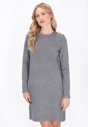 Neulemekko - grey melange